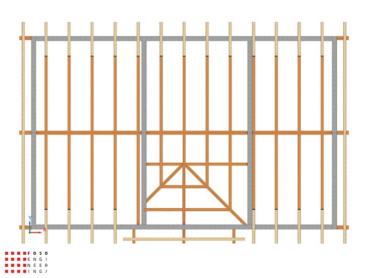 Fosd Engeneering Ingegneria Legno Calcolo Strutturale Progettazione Progetti 2014 Tetto in legno Jesi (5)