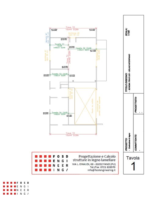 Fosd Engeneering Ingegneria Legno Calcolo Strutturale Progettazione Progetti 2015 Villa di pregio Cervia (6)